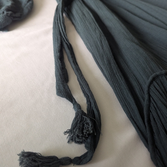 Free People I Need To Know Dress In Green - Picture 10 of 15